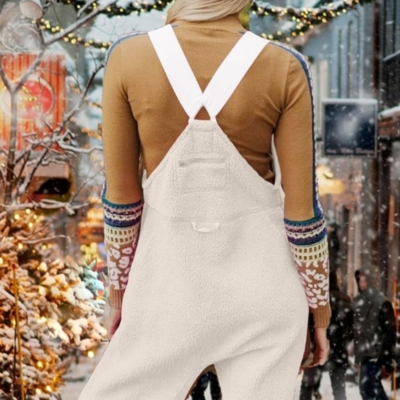 Fleece Bib Overalls - Picture 6 of 16